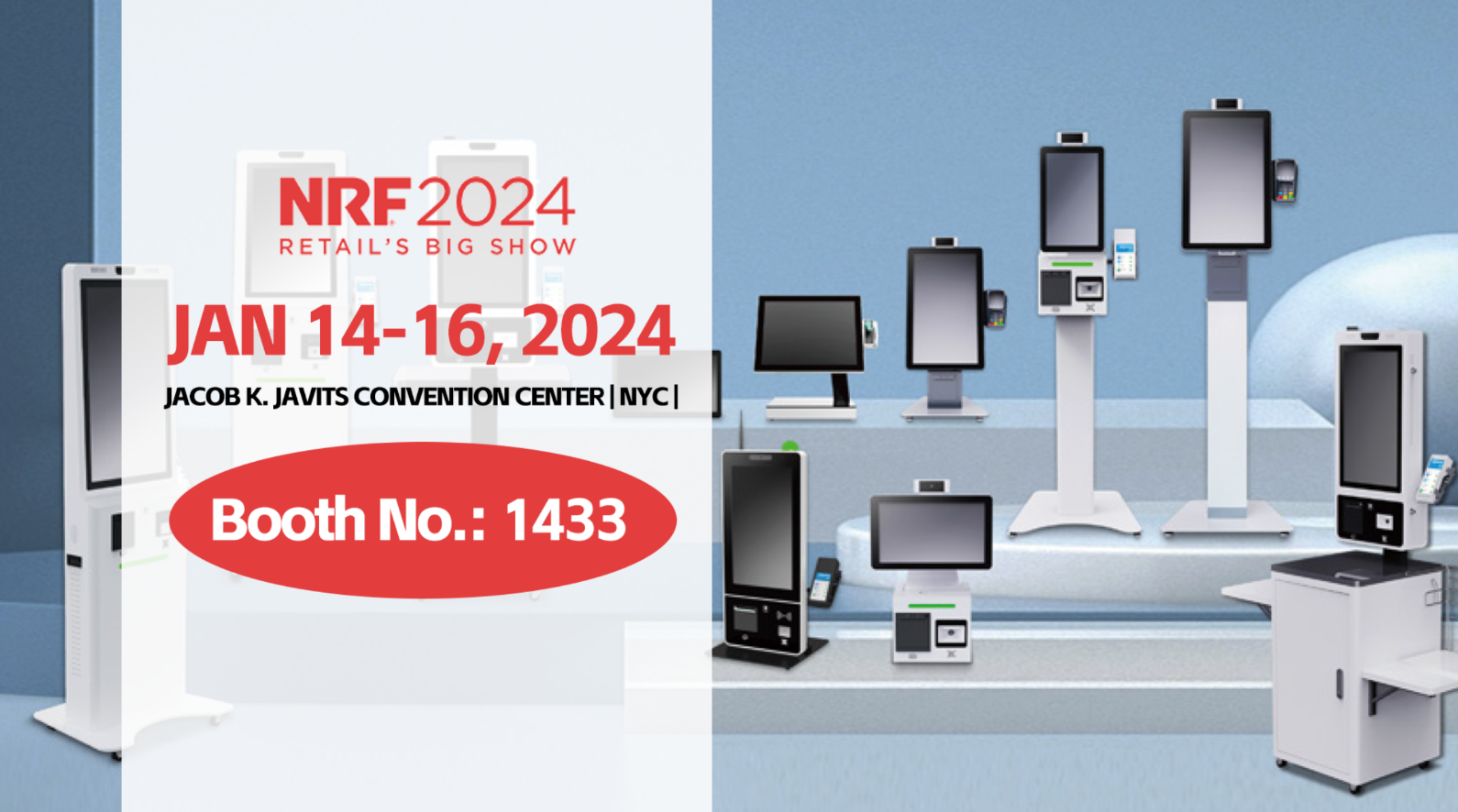 Sui-Yi Meluncurkan Kios Swalayan Mutakhir di Pameran Besar Ritel NRF 2024